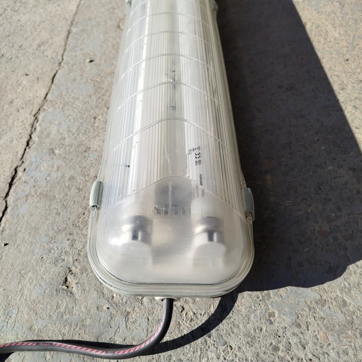 [250708BOBDEM014] Luminaire Tube Etanche 2 x 36W IP65/IK08 - 127 x 13cm