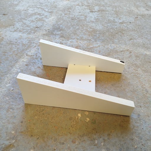[250710ARHM003] Présentoir Blanc MDF (Medium) - 30 x 20 x 10cm