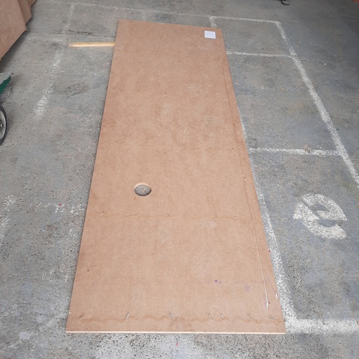 [250710LUG008-4] Panneau MDF (medium) - 218 x 76 x 1.9cm