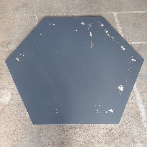 [250710LUG008-8] Panneau Hexagonal MDF (medium) - 136 x 136 x 1.9cm