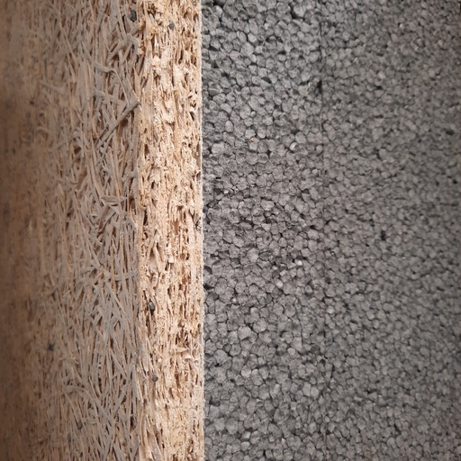 [250718QUA002] Panneau Isolant PSE + Fibralith - 200 x 60 x 20cm