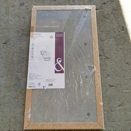 [250731LFS055] Plan de toilette - 90 x 50 x 3.8cm