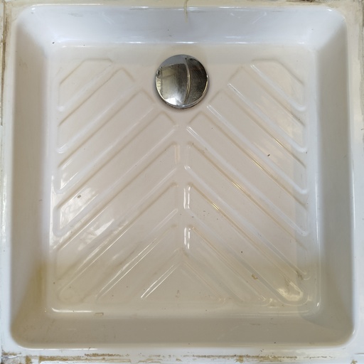 [250814JT003] Receveur De Douche Céramique - 70 x 70 x 13cm