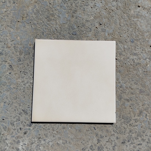 [250814JT009] Lot Faïence Crème - 1.3m² - 150 x 150 x 5.5mm 