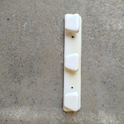 [250814JT012] Patère Plastique - 39 x 7 x 6cm