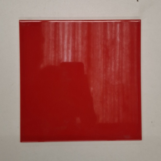 [250922FID004] Lot Faïence Rouge - 2.5m² - 20 x 20 x 0.78cm