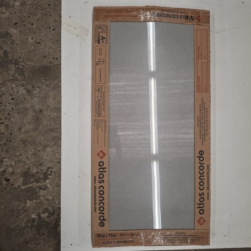 [250922FID009] Lot Carrelage Gris - 9.7m² - 90 x 45 x 0.9cm