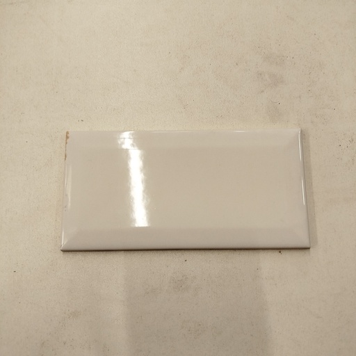 [250922FID035] Lot Faïence Métro Blanc - 0.7m² - 15 x 7.5 x 0.4cm
