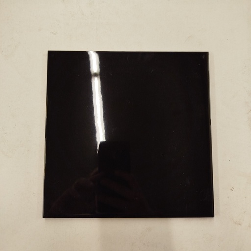 [250922FID038] Lot Faïence Noire - 0.8m² - 20 x 20 x 0.7cm