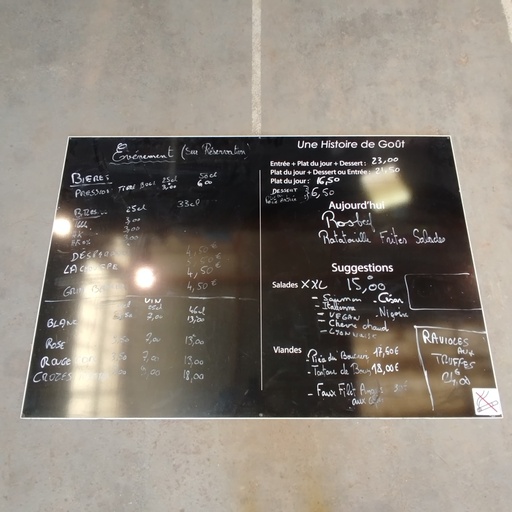 [250909GLH008] Panneau Dibond - 120 x 100 x 0.3cm