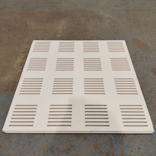 [250925FID010] Lot Dalles Plafond Suspendu - 13m² - 600 x 600 x 10mm
