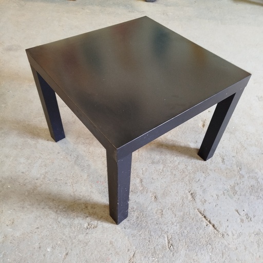 [251020MIN005] Table Basse Carrée Noire