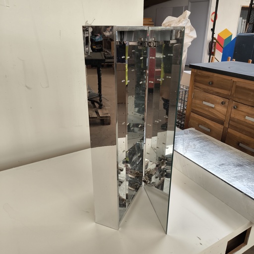 [251030MIN004] Bloc Mural Miroir - 96 x 40 x 14cm