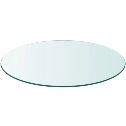 [251107PAU007] Panneau De Verre Trempé Semi Opaque - ⌀1105 x 14mm