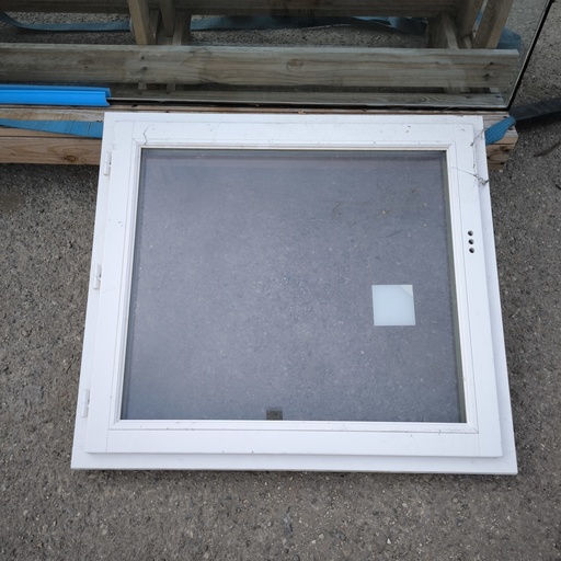 [251106PER011] Menuiserie Bois 1 Ouvrant - 955 x 875 x 35mm