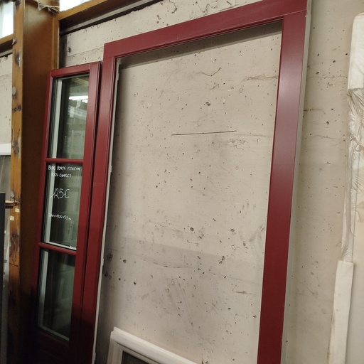 [251106PER012] Bloc Porte Fenêtre Vitrée Bois - 2640 x 1235 x 59mm