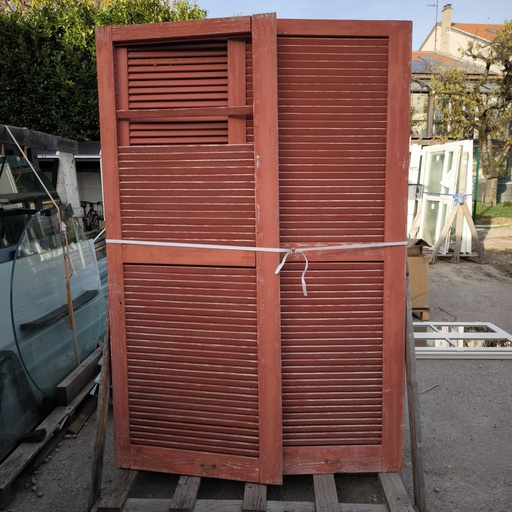 Volet Bois Rouge