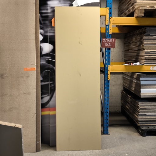 [251126VAC024] Panneau Aggloméré Jaune - 2366 x 733 x 19mm