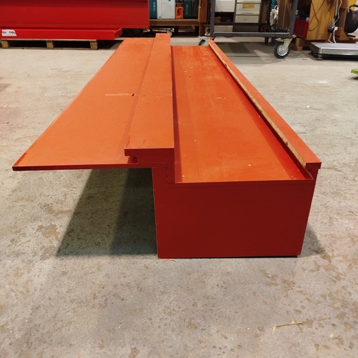 [251217ITI006] Module Contreplaqué/Medium Rouge - 2414 x 760 x 350mm