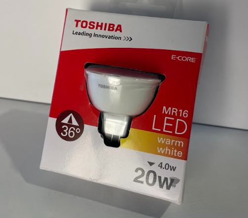 [2179-21] Ampoule Toshiba LED GU5.3 - 4W eq 20W - 12V 