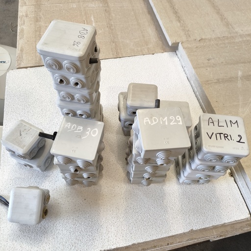 [260211BAR004] Boîte De Dérivation - 80 x 80 x 50mm