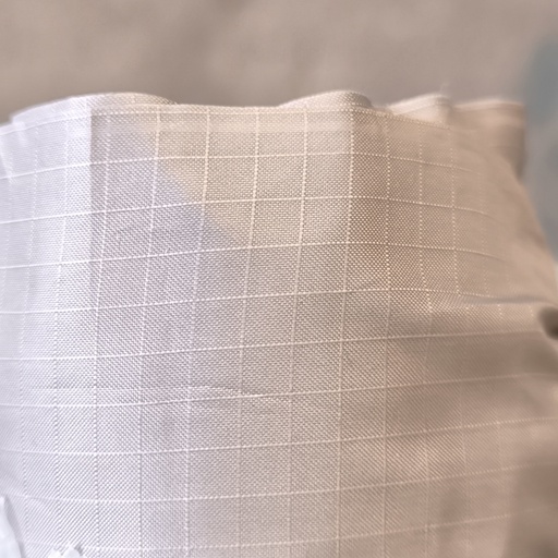 [260227AZU013-11] Tissu Toile Plastique Gris - 1.6m