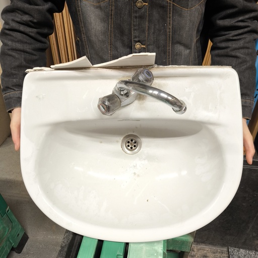 [260304LNK010] Lavabo Céramique - 56 x 45 w 20cm