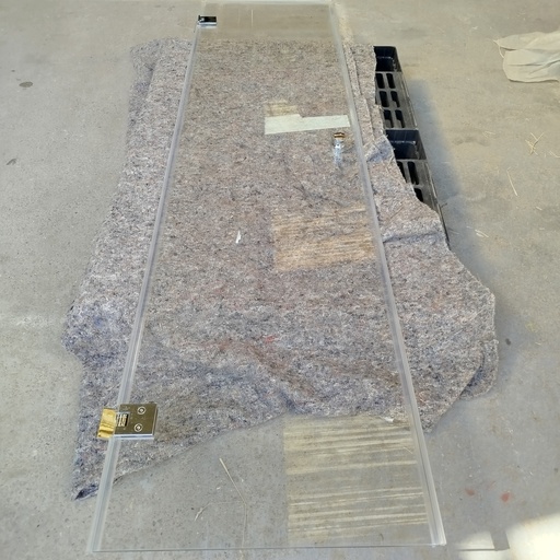 [260319OCT003] Paroi De Douche Pivotante - 192 x 52cm