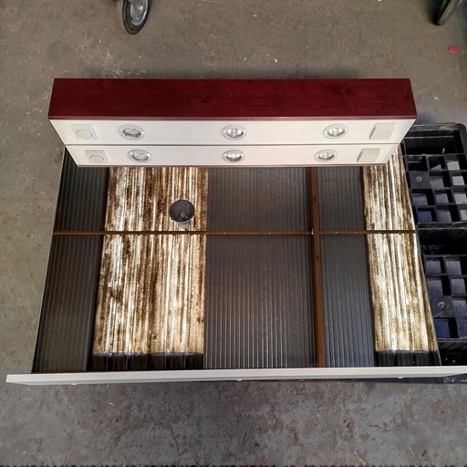 [260319OCT005] Meuble Miroir + Luminaire + Prise - 105 x 84 x 14cm