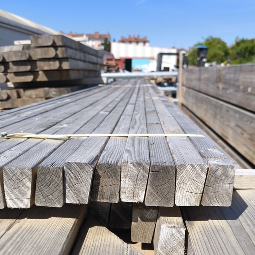 [250916TER004] Chevrons Bois - 5000 x 600 x 350mm