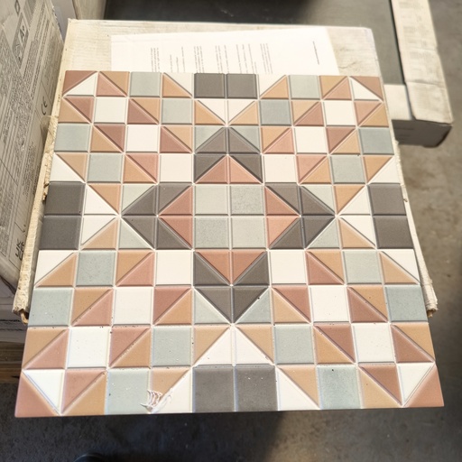 [260423MET013] Lot Faïence - 1.5m² - 280 x 280 x 7mm