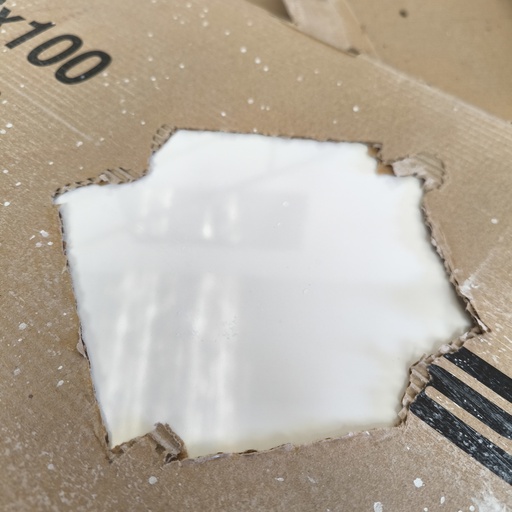 [260423MET014] Lot Carrelage Blanc Brillant - 1.6m² - 1000 x 316 x 9mm