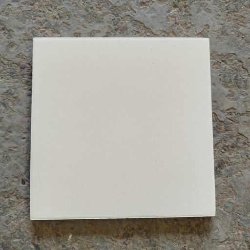 [260430JT001] Lot Carrelage Blanc Cassé Mate - 2.7m² - 150 x 150 x 9mm