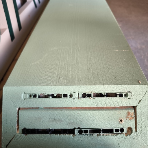 [260624LUG002] Linéaire Tripli Vert - 2850 x 190 x 60mm