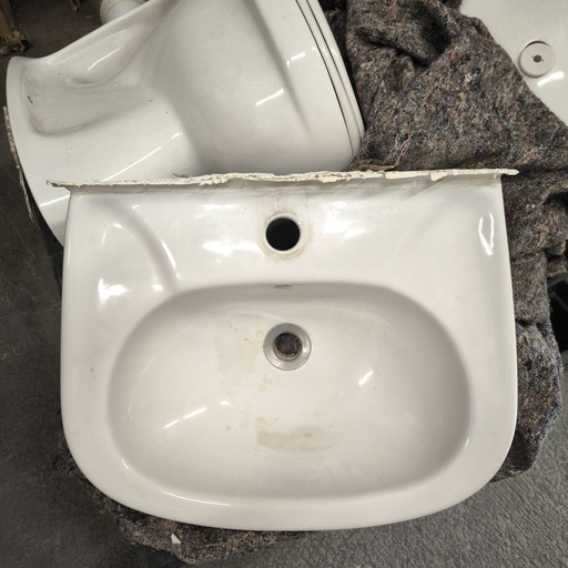 [260623EPO003] Lavabo Céramique Blanc - 50 x 40 x 20cm