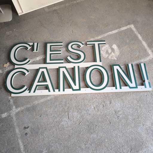 [260624LUG005] C'est Canon ! - 1800 x 750 x 19mm