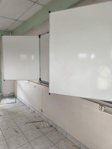[260623EPO008] Tableaux Blancs - 400 x 100cm
