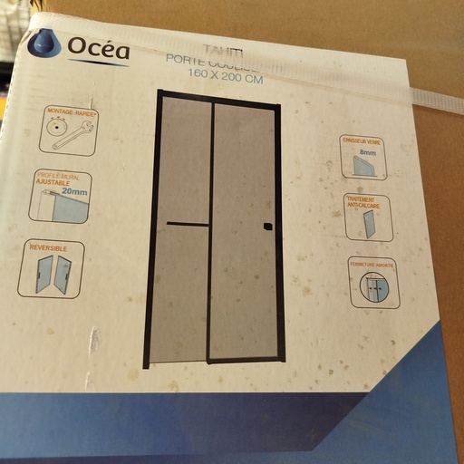 Paroi De Douche Porte Coulissante TAHITI OCEA