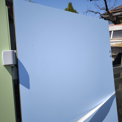 [260723CAR002] Porte Panneau HPL Bleue - 1760 x 750 x 10mm