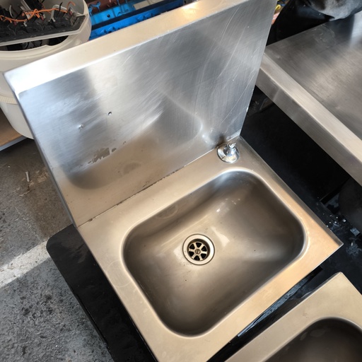 [260817EPO012] Lavabo Inox Commande Fémorale - 55 x 42 x 34cm