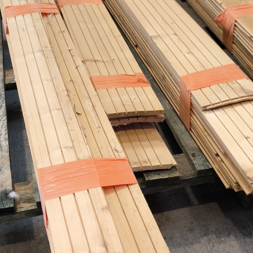[260929EPO002] Lot Bardage Lambris Intérieur Bois - 6m² - 1500 x 150 x 10mm