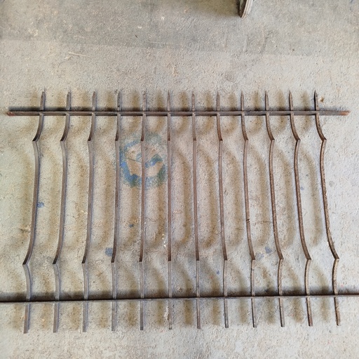 [261001PRG007] Barreaux De Fenêtre Fer Forgé - 164 x 110 x 4cm