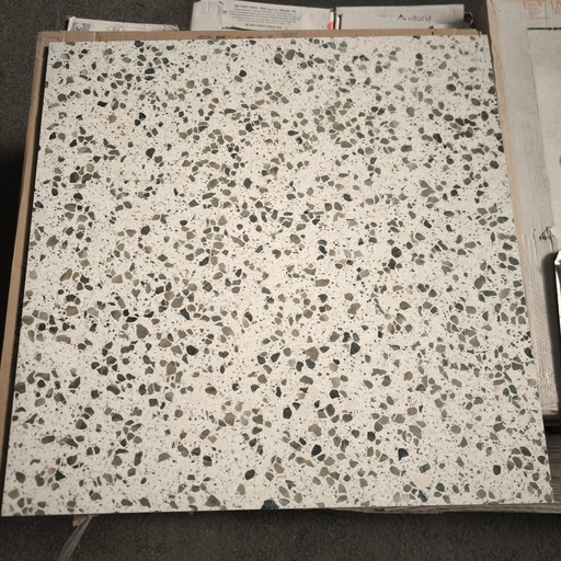 [261014CAR001] Lot Carrelage Effet Terrazzo - 2.16m² - 600 x 600 x 9mm