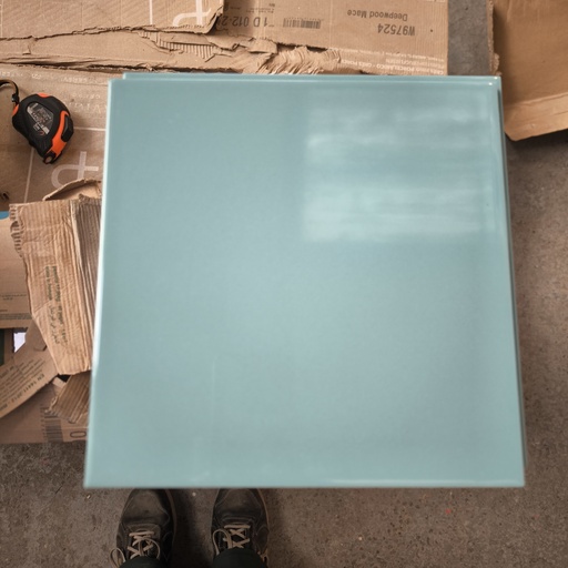 [261014CAR011] Lot Faïence Bleue Claire - 2.7m² - 200 x 200 x 6mm