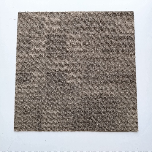[250828MNK004] Lot Dalle Moquette Marron Damier - 24m² - 50 x 50cm