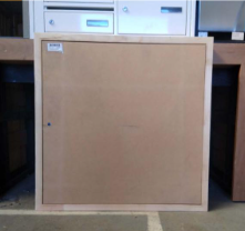 [3776] Trappe de visite medium (MDF) - 80 x 80 x 5.5cm