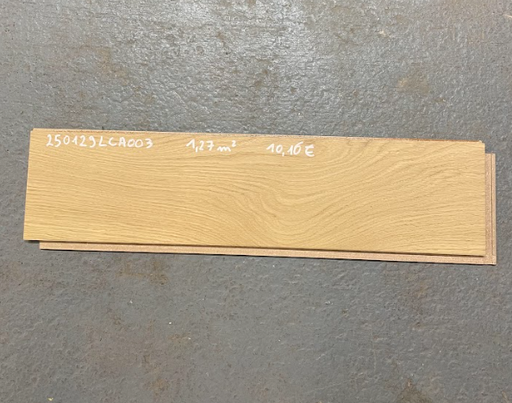 [250129LCA001] Parquet Stratifié Clic EGGER PRO - 7.48m² - 1292 x 193 x 8mm