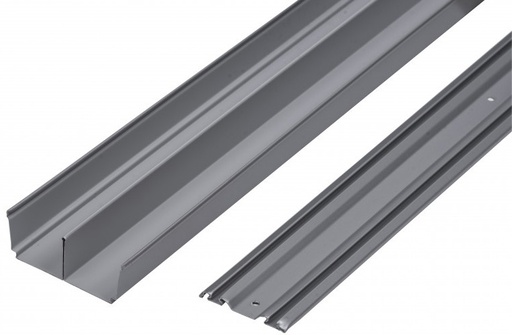 [250129LCA023] Rail Haut/Bas Porte Placard Coulissante - 1229 x 80mm
