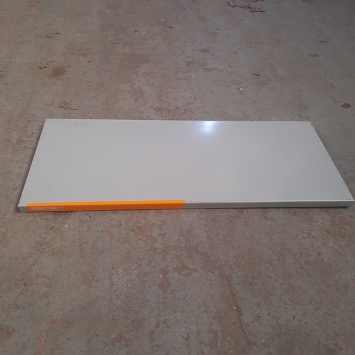 [250213LJPS039] Etagère Métallique Grise - 98 x 40 x 3cm