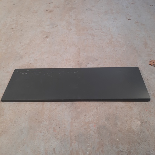 [250213LJPS040] Etagère Métallique Noire - 120 x 37.5 x 3cm